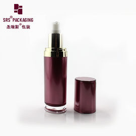 Botella de pintura acrílica de loción plástica cosmética de 15 ml y 30 ml de diferentes tamaños