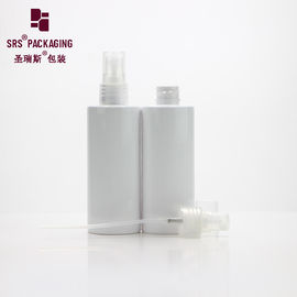 inyectables de plástico blanco con hombro plano, pulverizador vacío, botella para mascotas de 100 ml