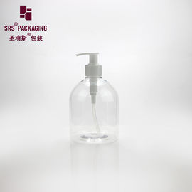 300 ml de producto doméstico de plástico transparente, líquido de detergente, botella vacía para mascotas