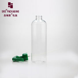 250 ml de PET transparente, bomba de tornillo verde, limpiador vacío, spray de niebla para mascotas