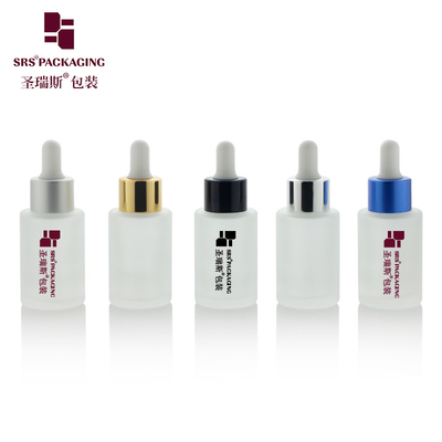 1 oz de perfume vacío de perfume de vidrio rosa azul verde púrpura color personalizado botella de goteo de aceite esencial 30 ml