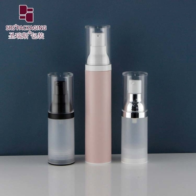 15 ml 30 ml 50 ml Botellas de bomba de plástico vacías de plástico de PP translúcidas y reciclables