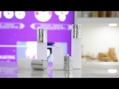 TA023 20ml 30ml 40ml 50ml Botella sin aire de PP congelado transparente para inyección de molde